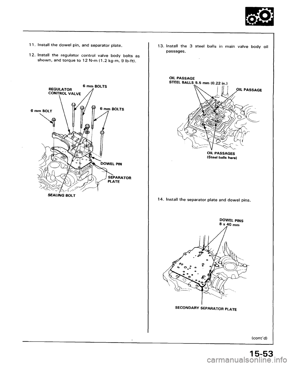 HONDA ACCORD 1986 CA / 3.G Workshop Manual 