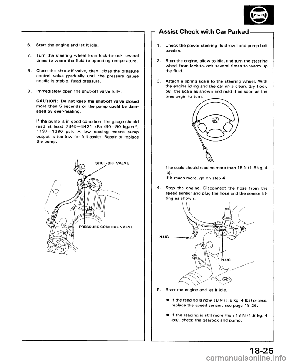 HONDA ACCORD 1986 CA / 3.G Workshop Manual 