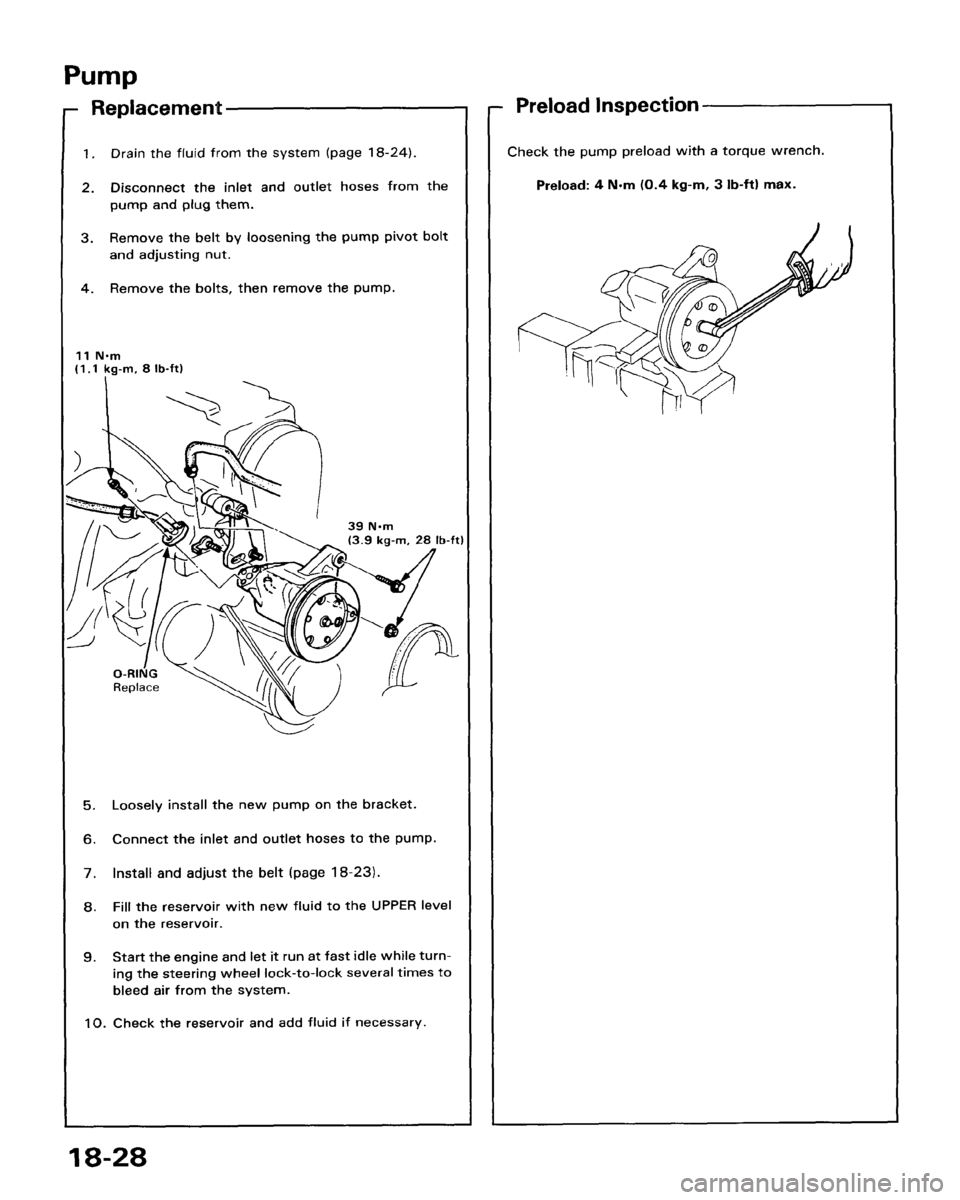 HONDA ACCORD 1986 CA / 3.G Workshop Manual 
