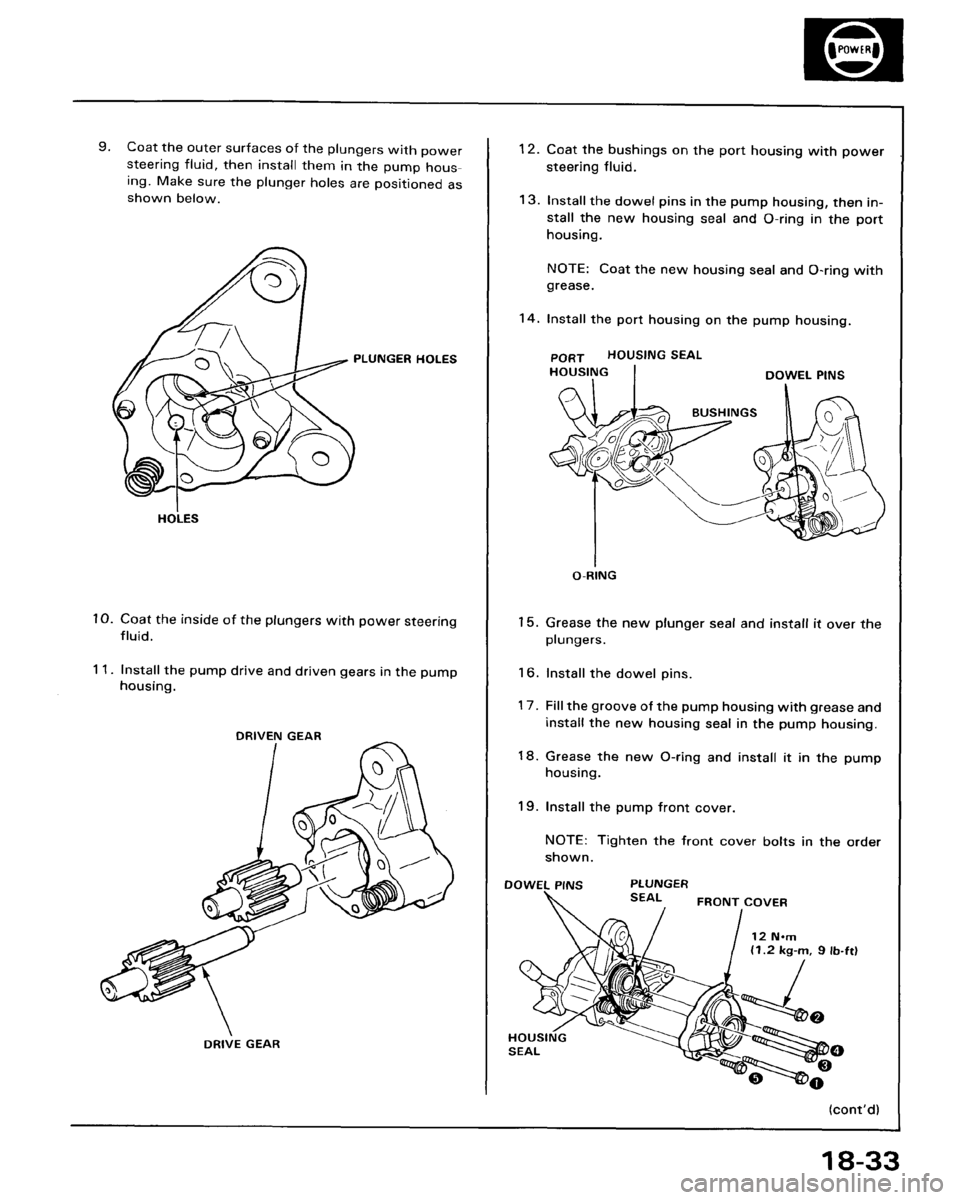 HONDA ACCORD 1986 CA / 3.G Workshop Manual 