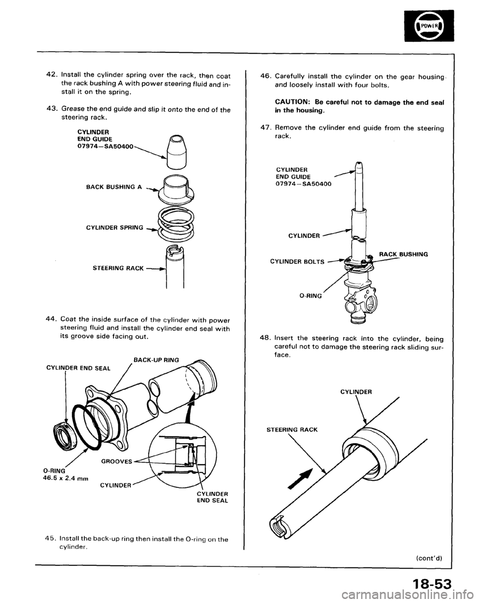 HONDA ACCORD 1986 CA / 3.G Workshop Manual 