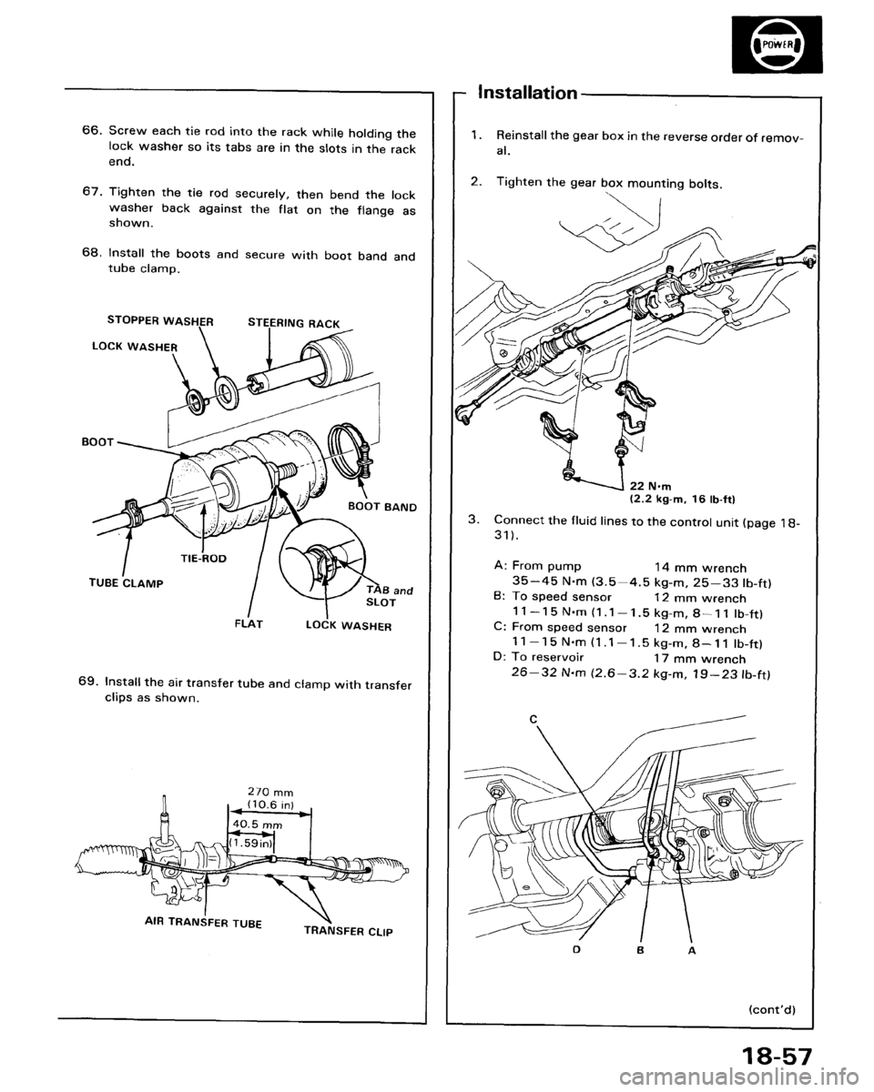 HONDA ACCORD 1986 CA / 3.G Workshop Manual 