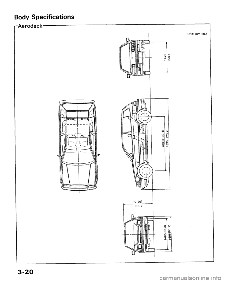 HONDA ACCORD 1986 CA / 3.G Workshop Manual 