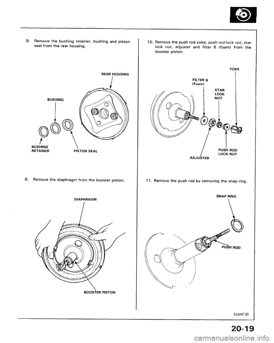 HONDA ACCORD 1986 CA / 3.G Workshop Manual 