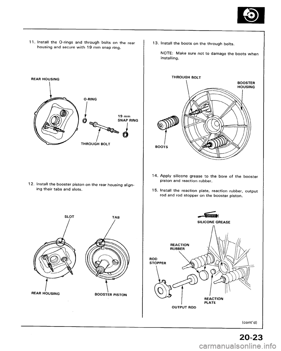 HONDA ACCORD 1986 CA / 3.G Workshop Manual 
