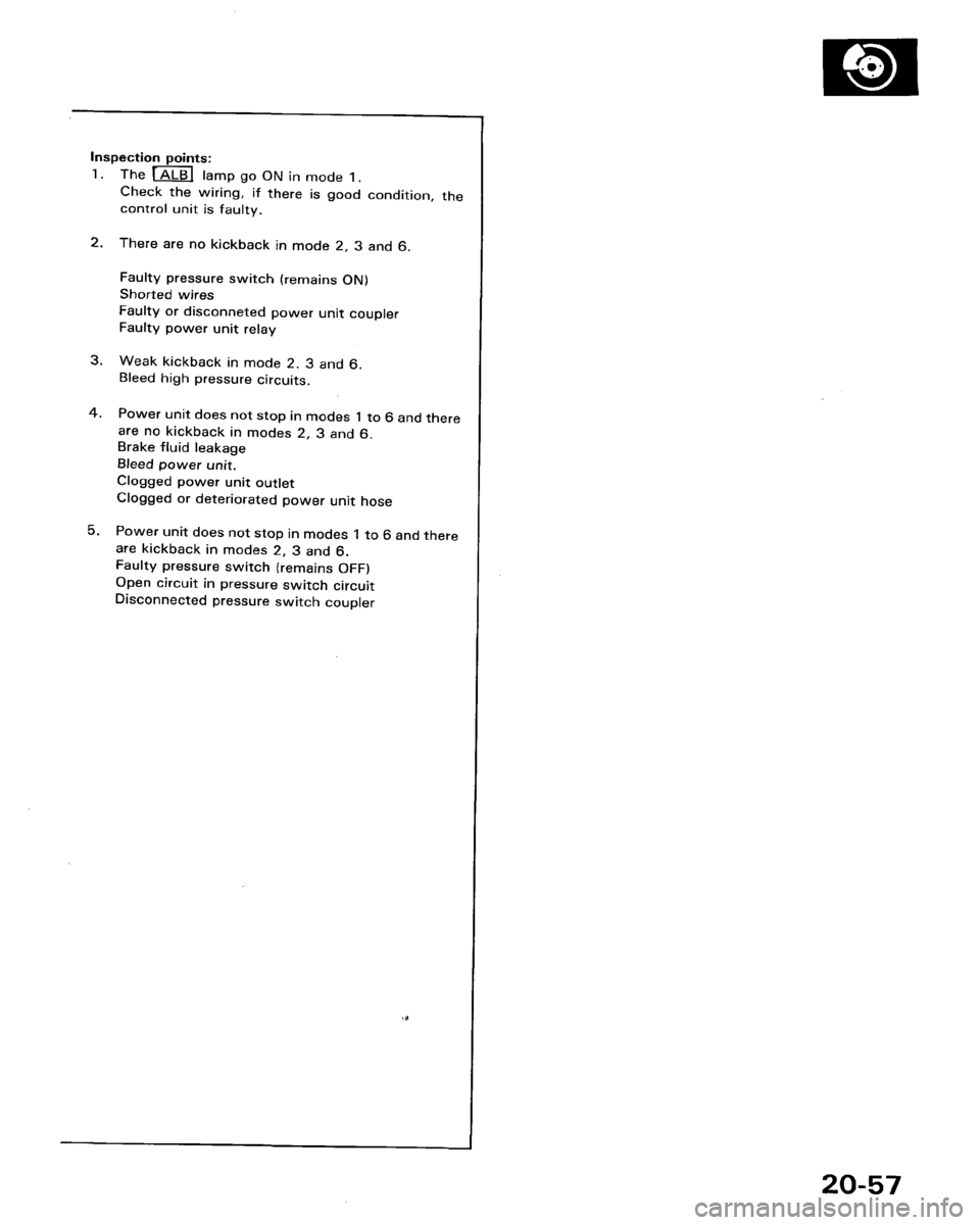 HONDA ACCORD 1986 CA / 3.G Workshop Manual 
