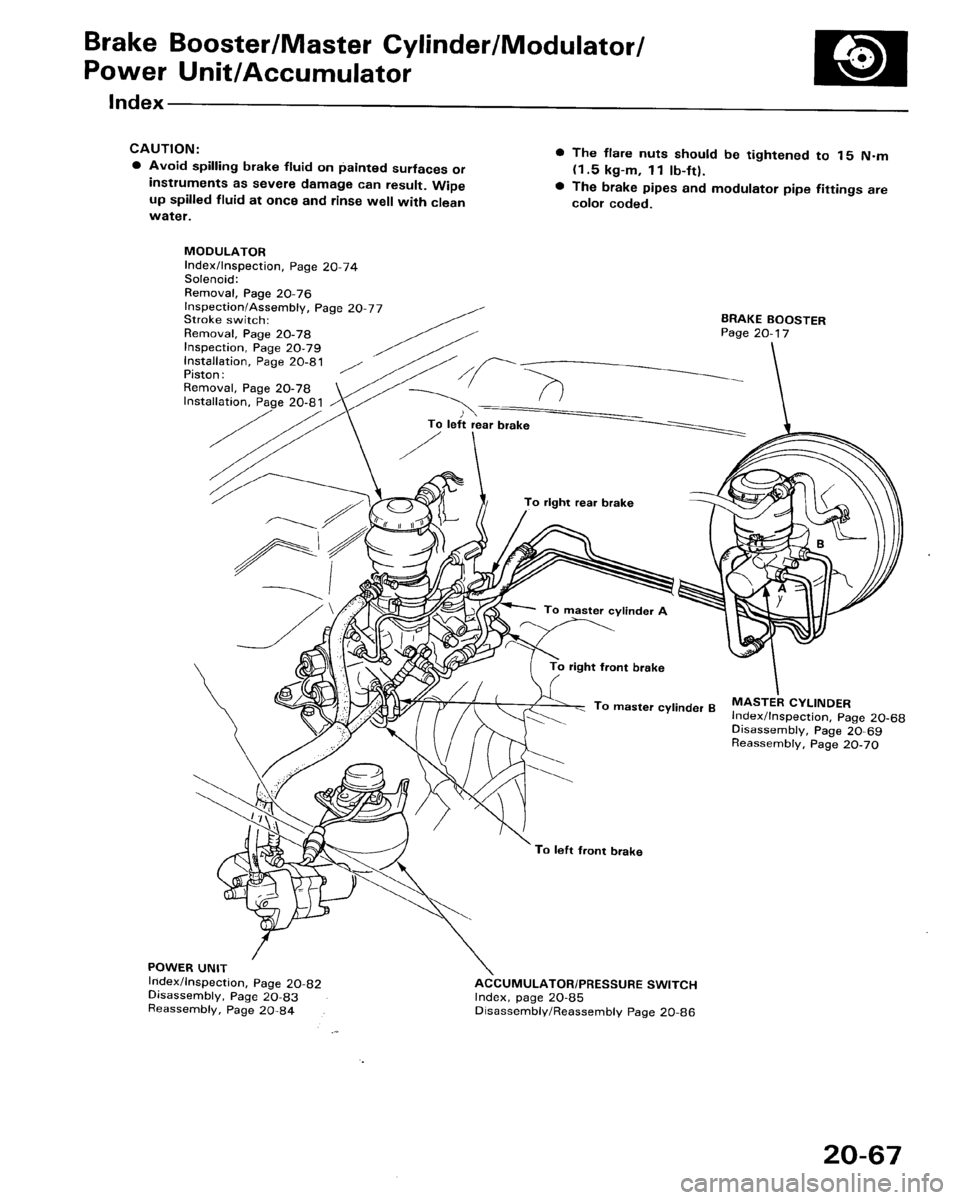 HONDA ACCORD 1986 CA / 3.G Workshop Manual 