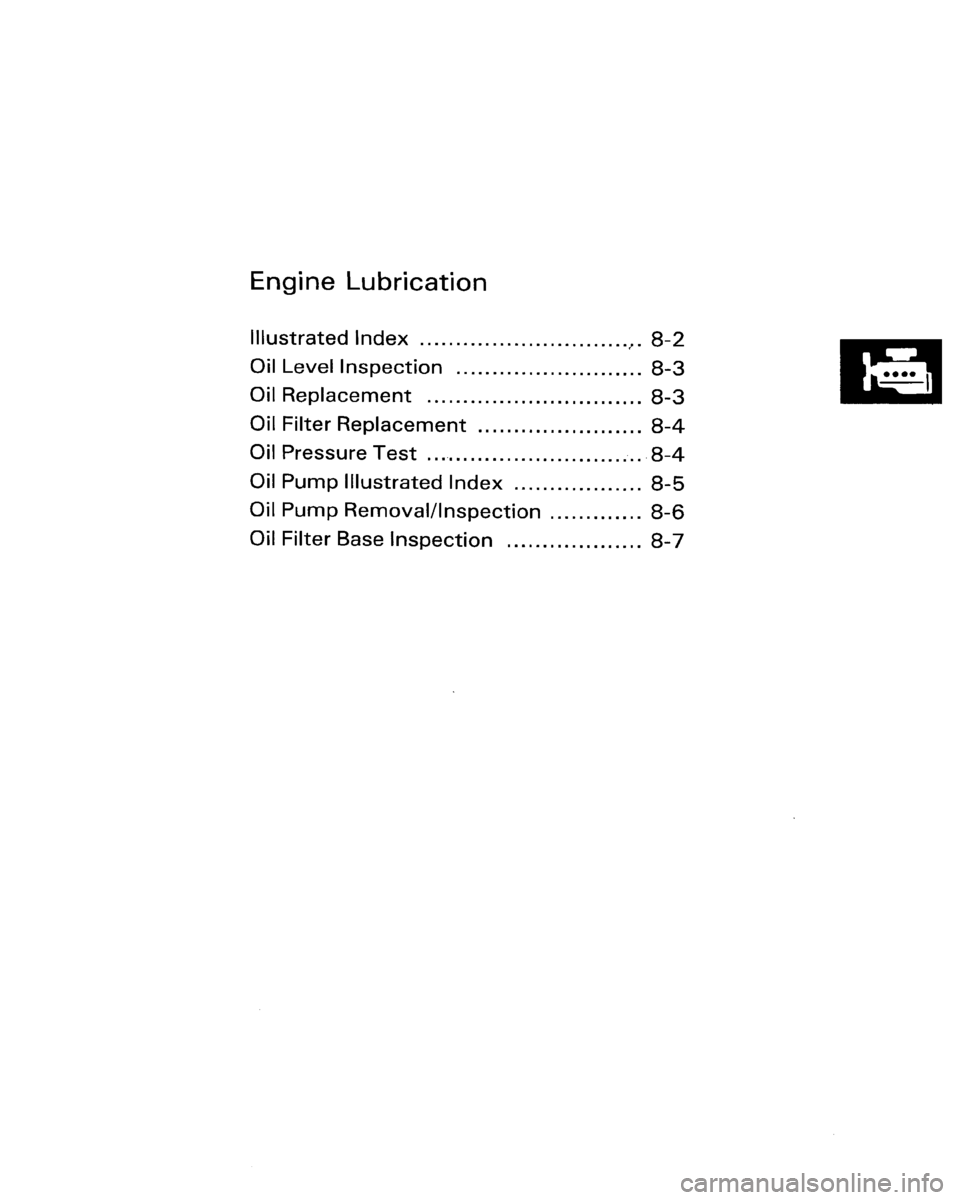 HONDA ACCORD 1986 CA / 3.G Workshop Manual 