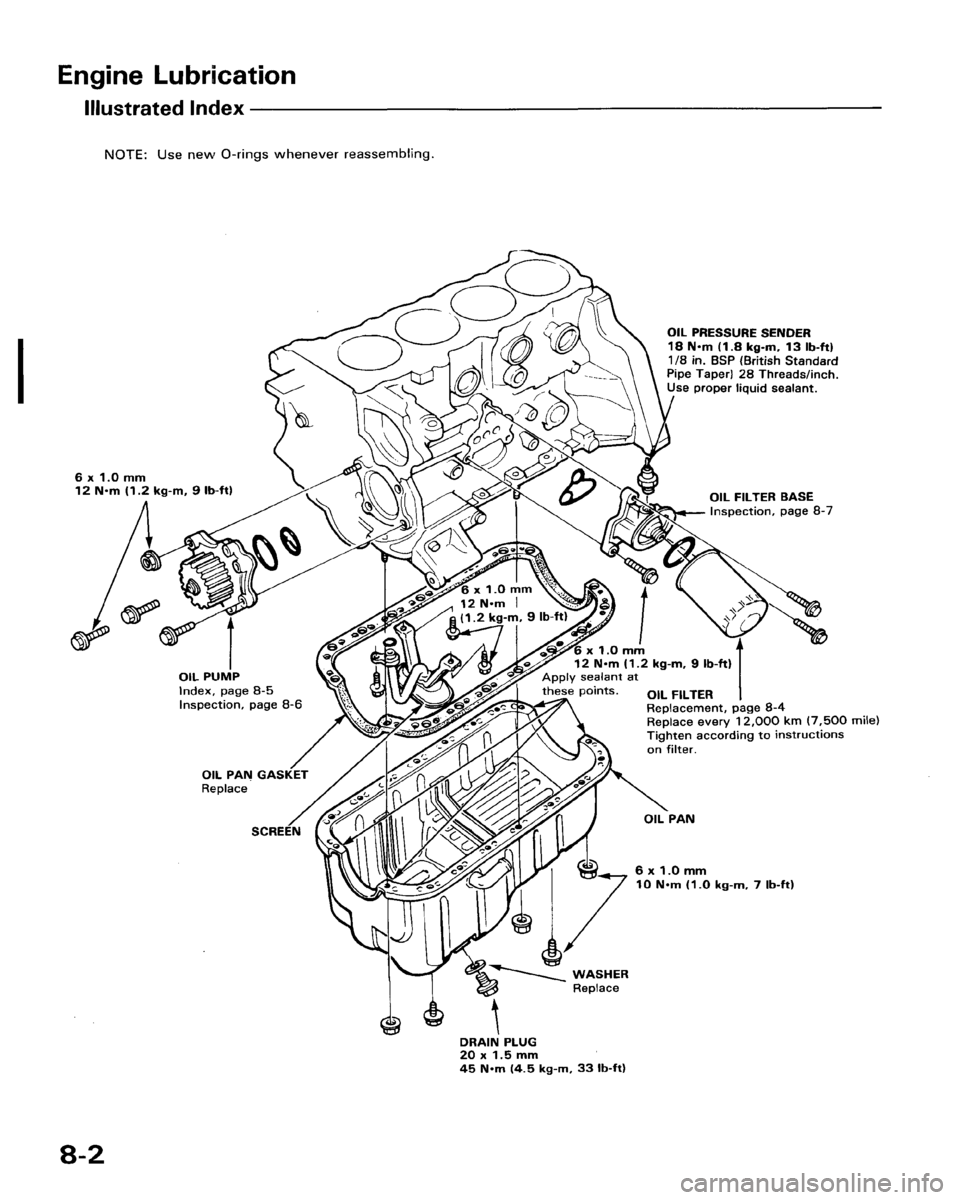 HONDA ACCORD 1986 CA / 3.G Workshop Manual 