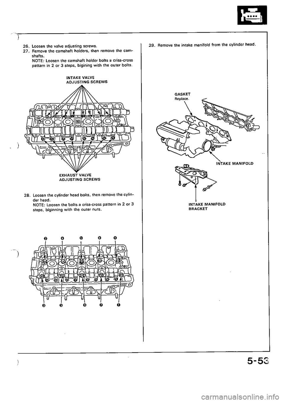 HONDA CIVIC 1990 4.G Supplement Workshop Manual 