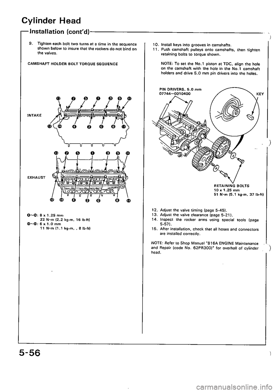 HONDA CIVIC 1990 4.G Supplement Workshop Manual 