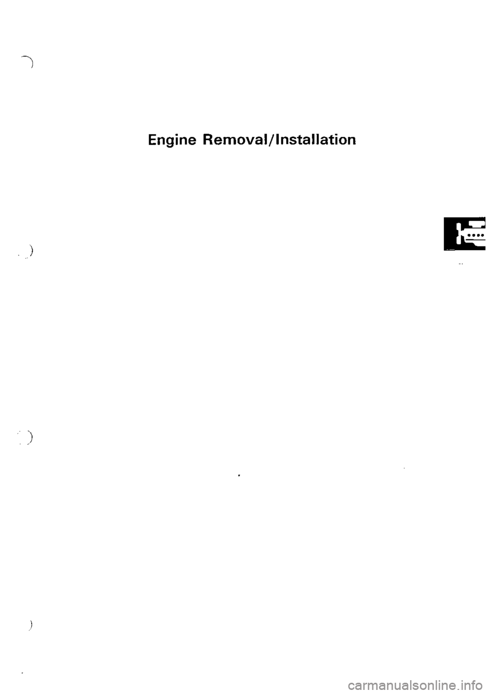 HONDA CIVIC 1990 4.G Supplement Workshop Manual 