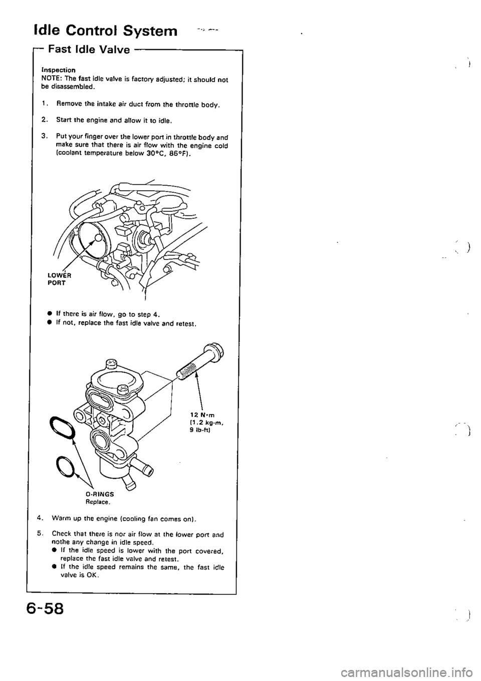 HONDA CIVIC 1990 4.G Supplement Workshop Manual 