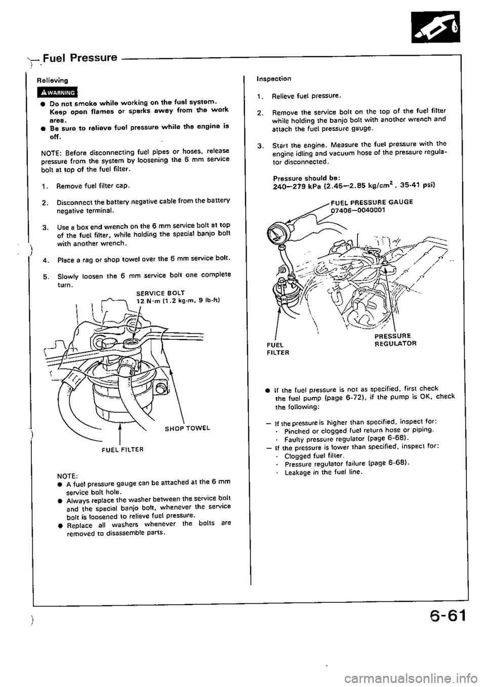 HONDA CIVIC 1990 4.G Supplement Workshop Manual 