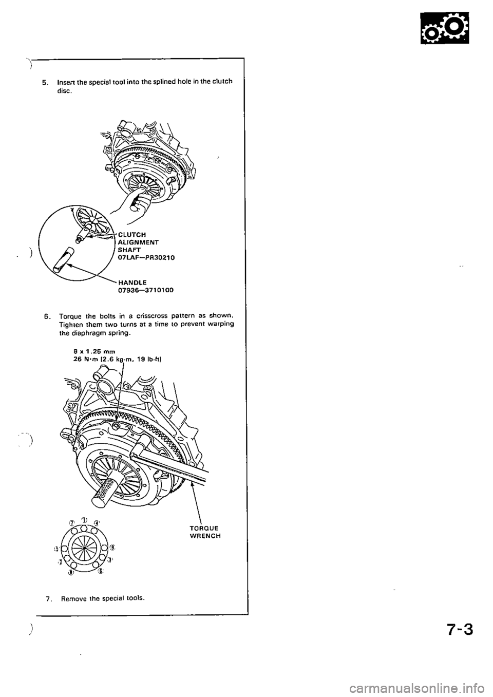HONDA CIVIC 1990 4.G Supplement Workshop Manual 