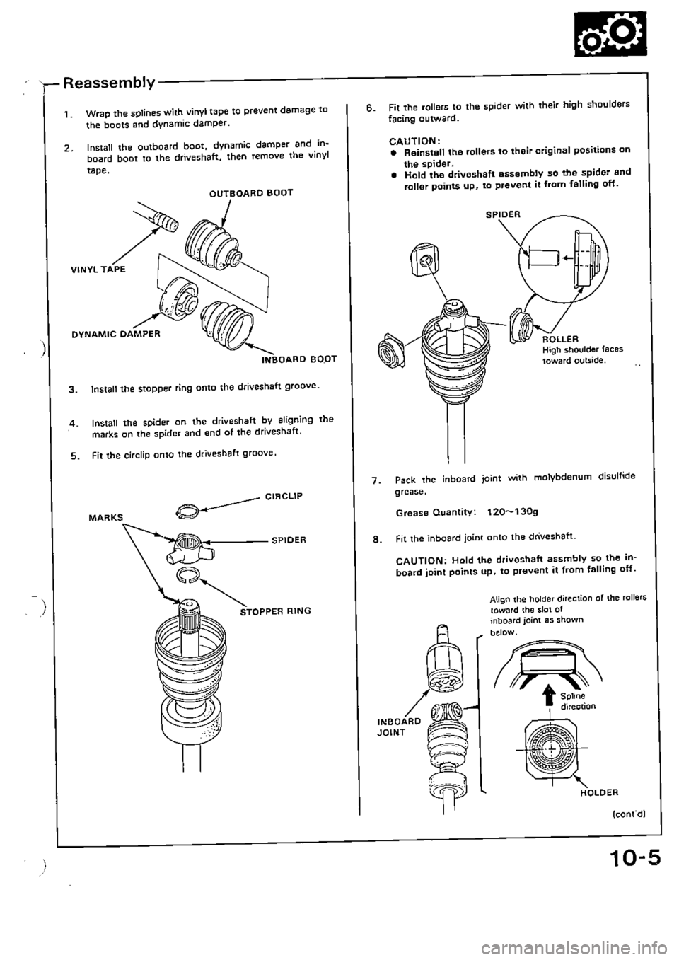 HONDA CIVIC 1990 4.G Supplement Workshop Manual 
