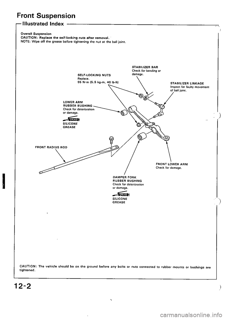 HONDA CIVIC 1989 4.G Supplement Workshop Manual 