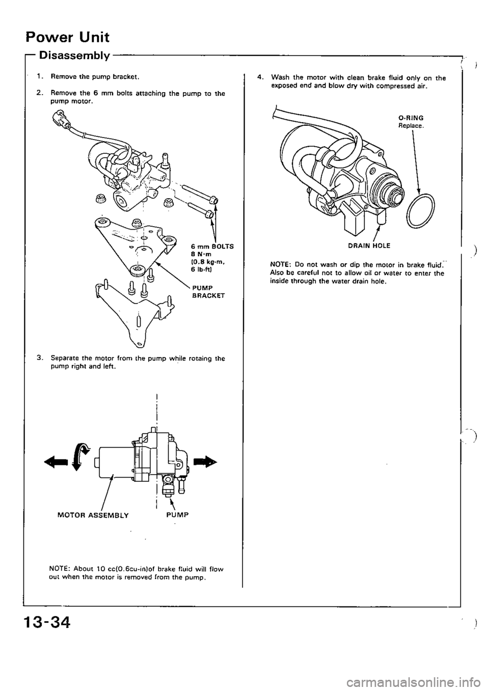 HONDA CIVIC 1990 4.G Supplement Workshop Manual 