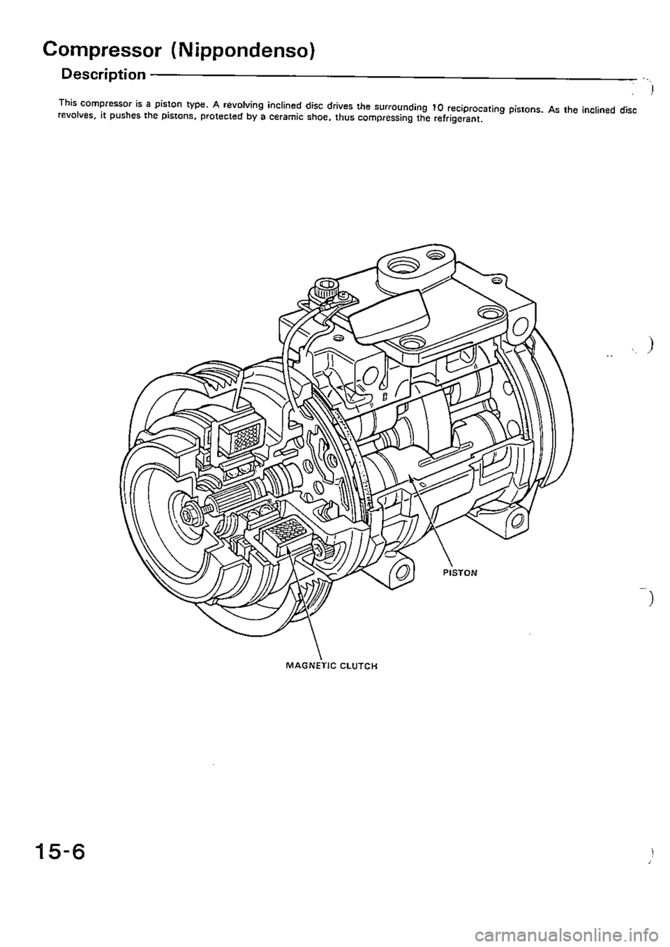 HONDA CIVIC 1990 4.G Supplement Workshop Manual 