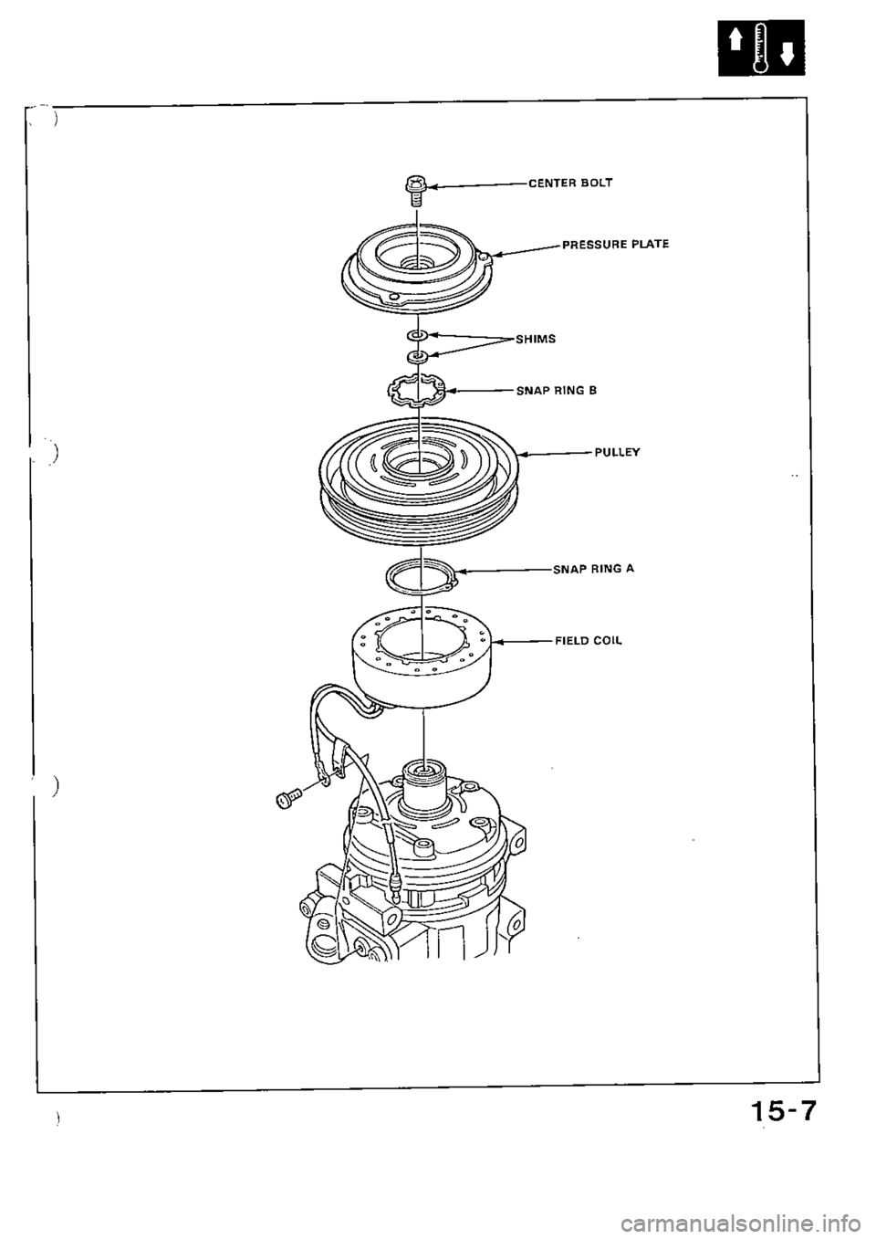 HONDA CIVIC 1990 4.G Supplement Workshop Manual 