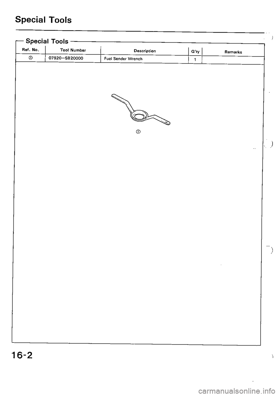 HONDA CIVIC 1990 4.G Supplement Workshop Manual 