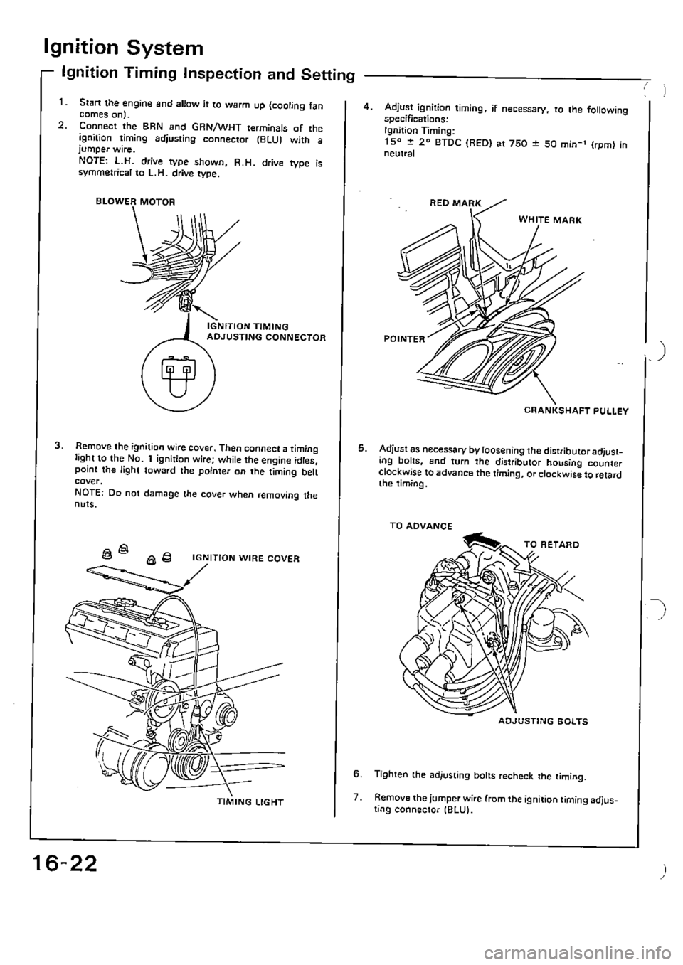 HONDA CIVIC 1990 4.G Supplement Workshop Manual 
