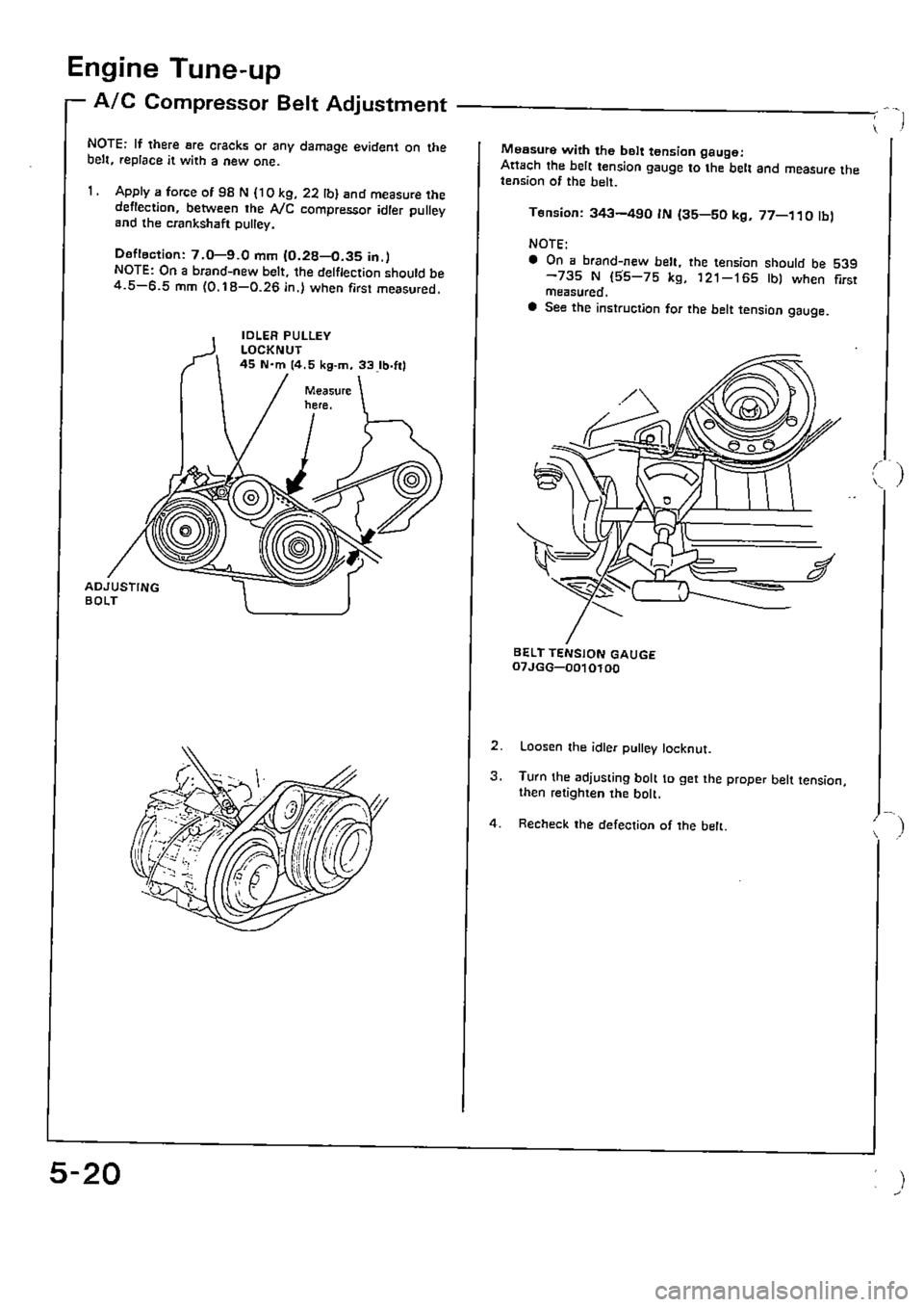 HONDA CIVIC 1989 4.G Supplement Workshop Manual 