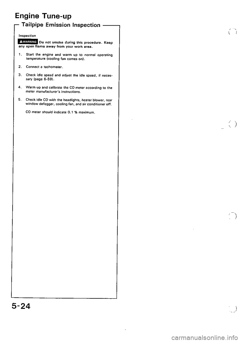 HONDA CIVIC 1989 4.G Supplement Workshop Manual 