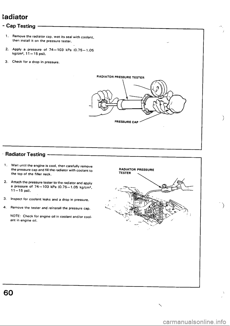 HONDA CIVIC 1988 4.G Workshop Manual 