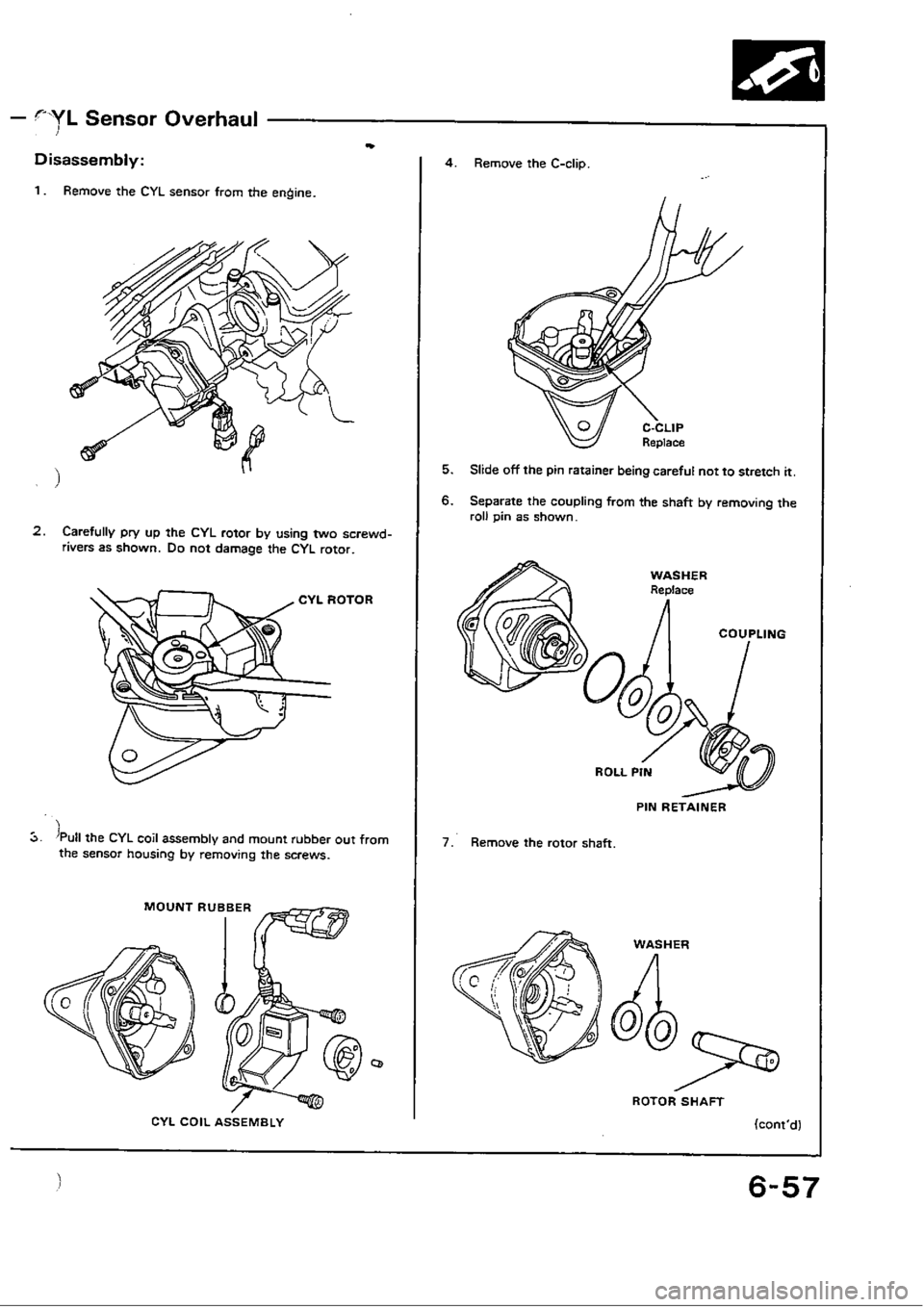 HONDA CIVIC 1990 4.G Workshop Manual 