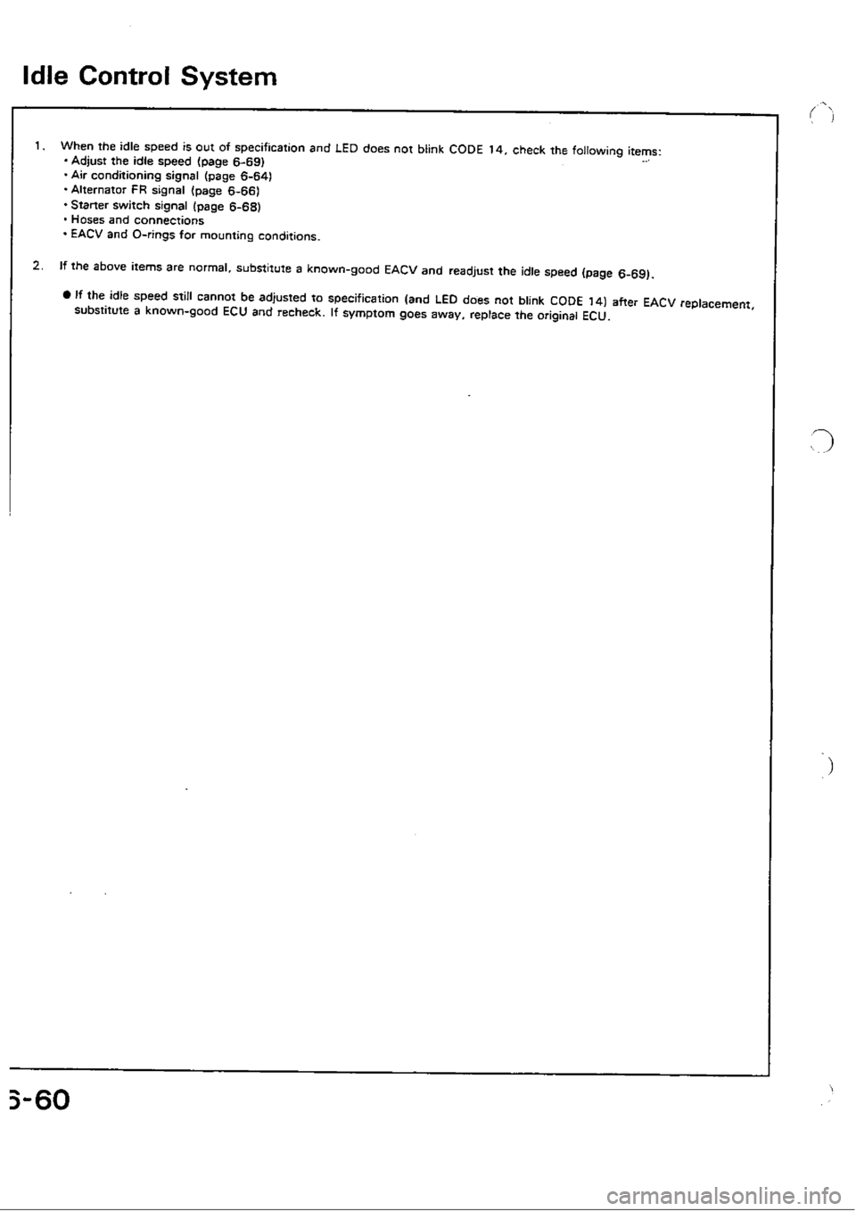 HONDA CIVIC 1990 4.G Workshop Manual 