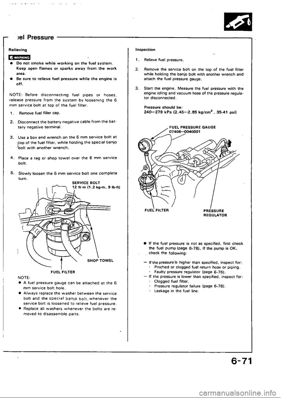 HONDA CIVIC 1988 4.G Workshop Manual 