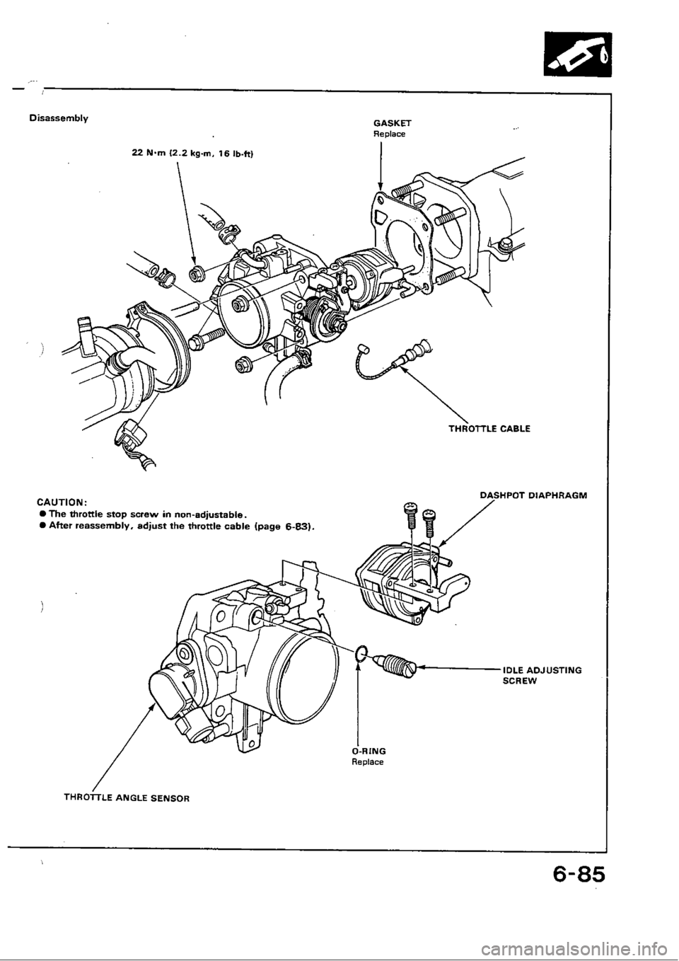 HONDA CIVIC 1990 4.G Workshop Manual 