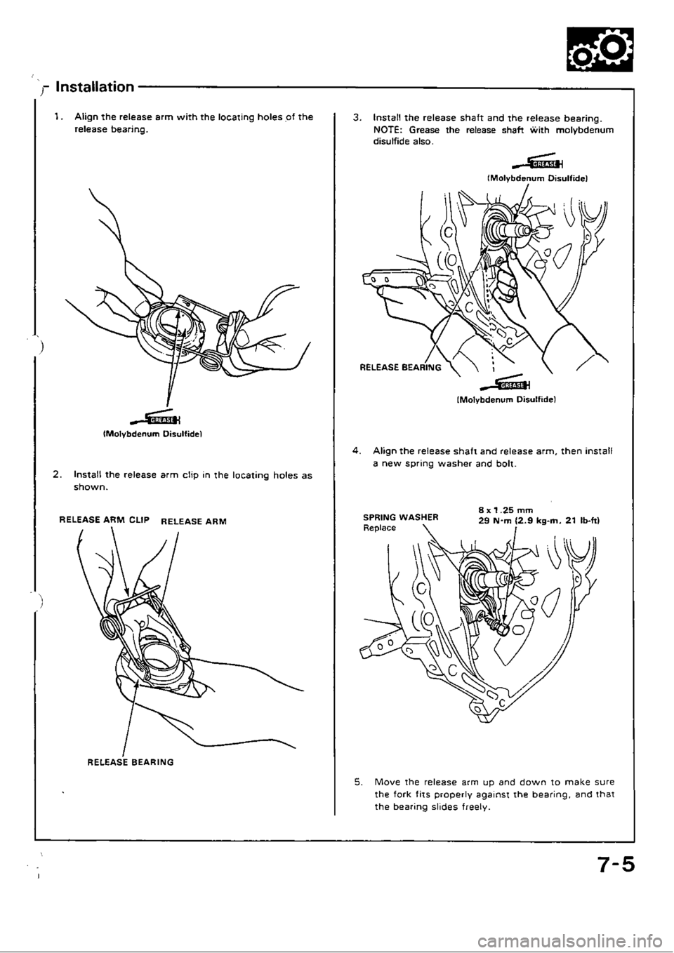 HONDA CIVIC 1988 4.G Workshop Manual 