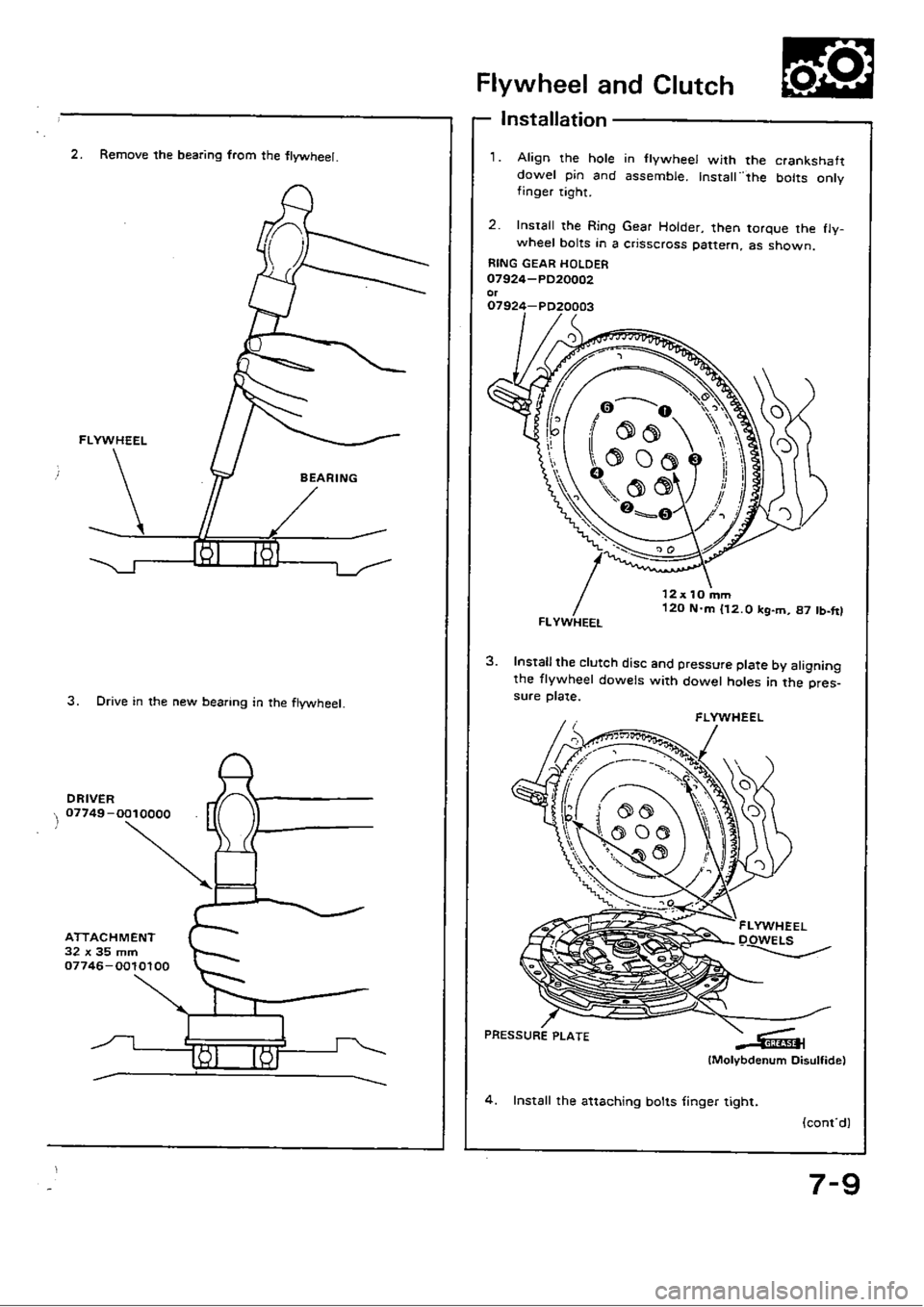 HONDA CIVIC 1989 4.G Workshop Manual 
