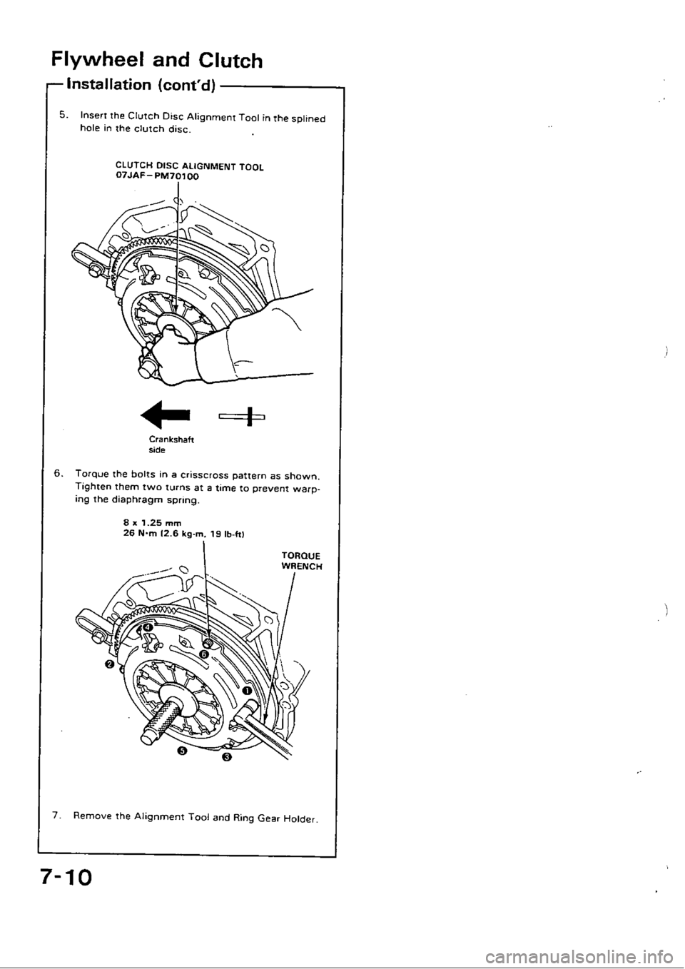 HONDA CIVIC 1989 4.G Workshop Manual 