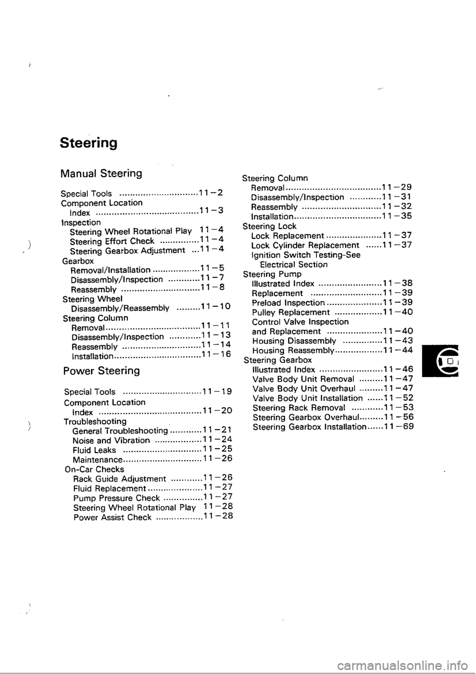 HONDA CIVIC 1990 4.G Workshop Manual 