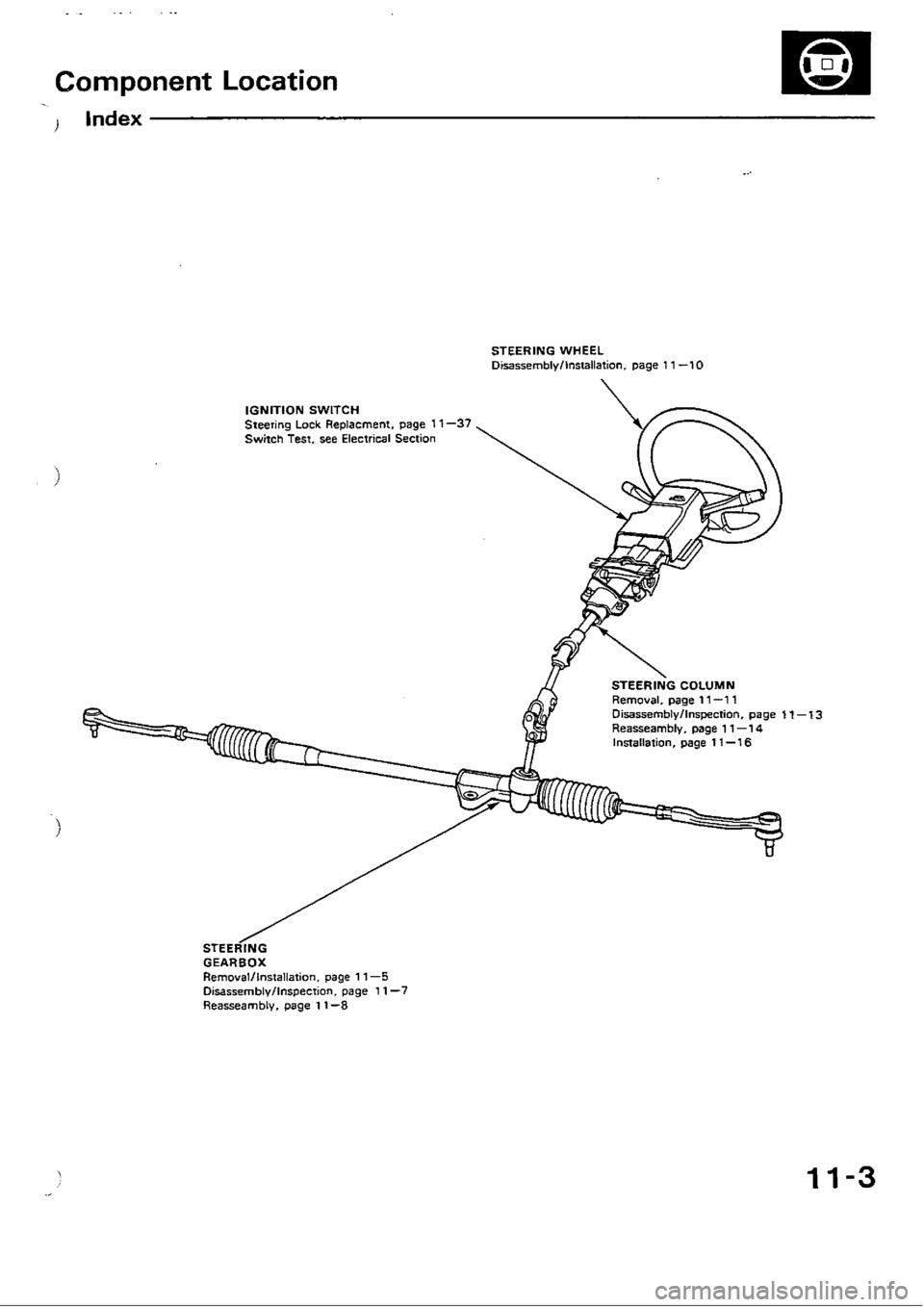 HONDA CIVIC 1990 4.G Workshop Manual 