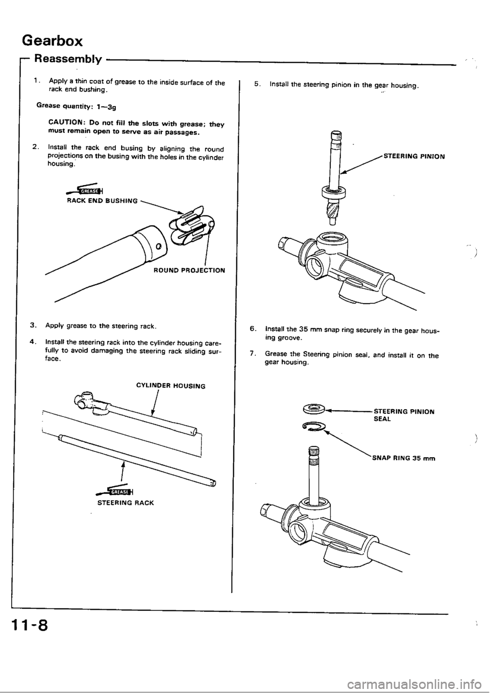 HONDA CIVIC 1990 4.G Workshop Manual 