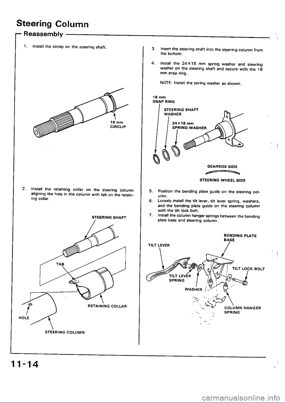 HONDA CIVIC 1988 4.G Workshop Manual 