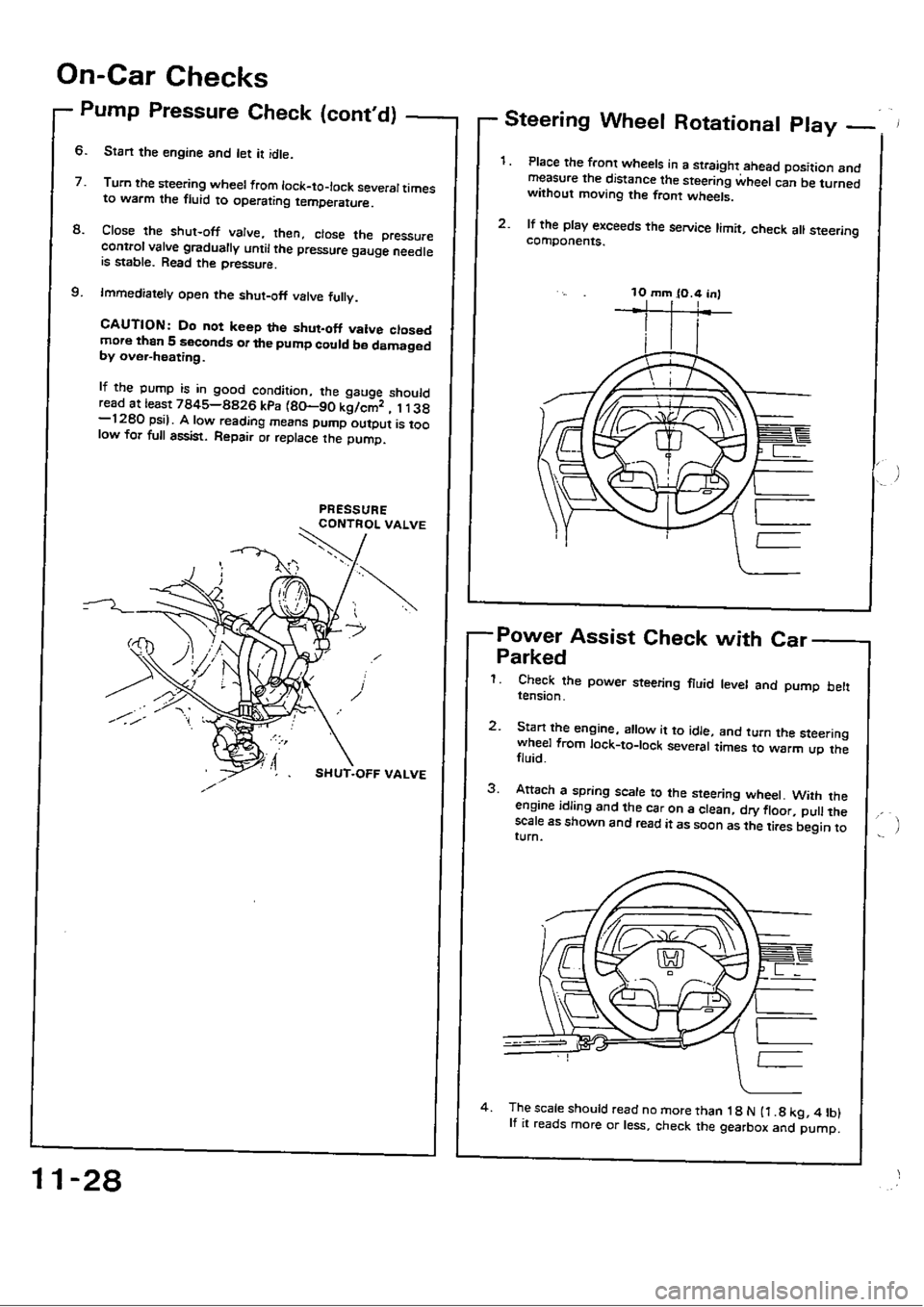 HONDA CIVIC 1989 4.G Workshop Manual 