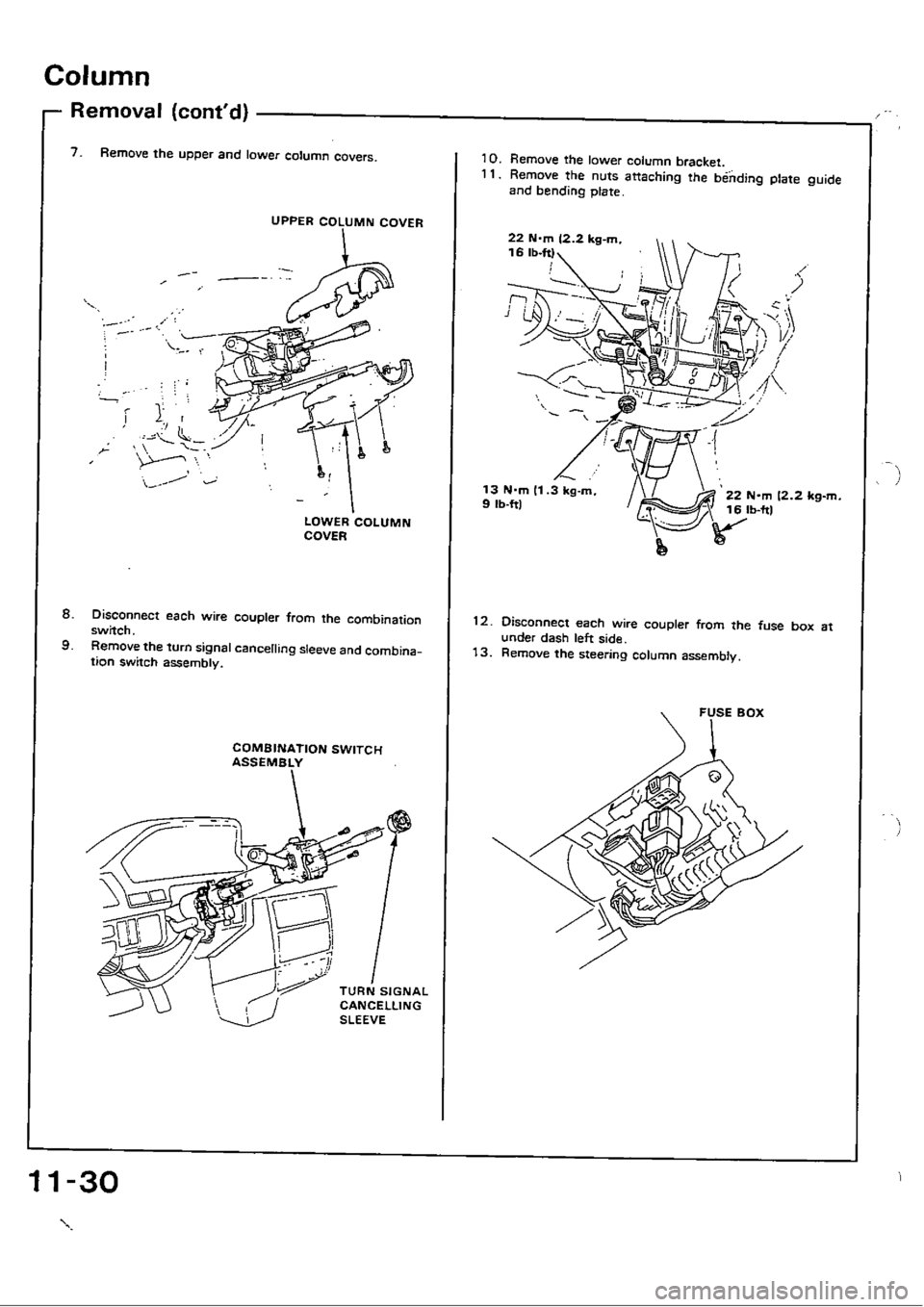 HONDA CIVIC 1988 4.G Workshop Manual 