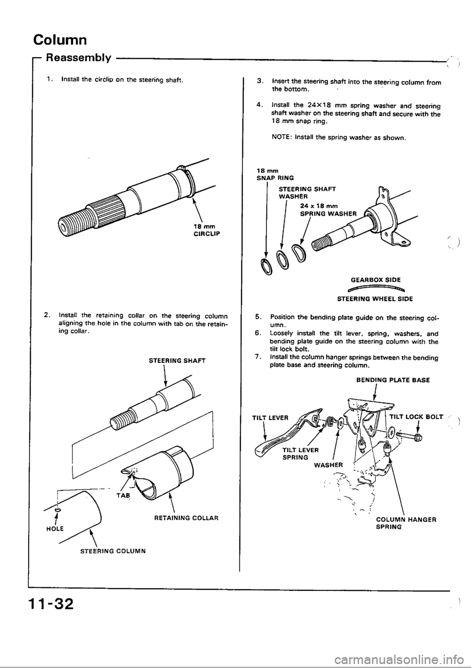 HONDA CIVIC 1988 4.G Workshop Manual 
