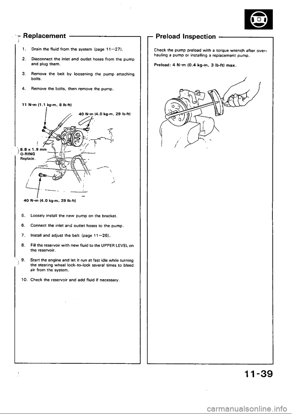 HONDA CIVIC 1989 4.G Workshop Manual 