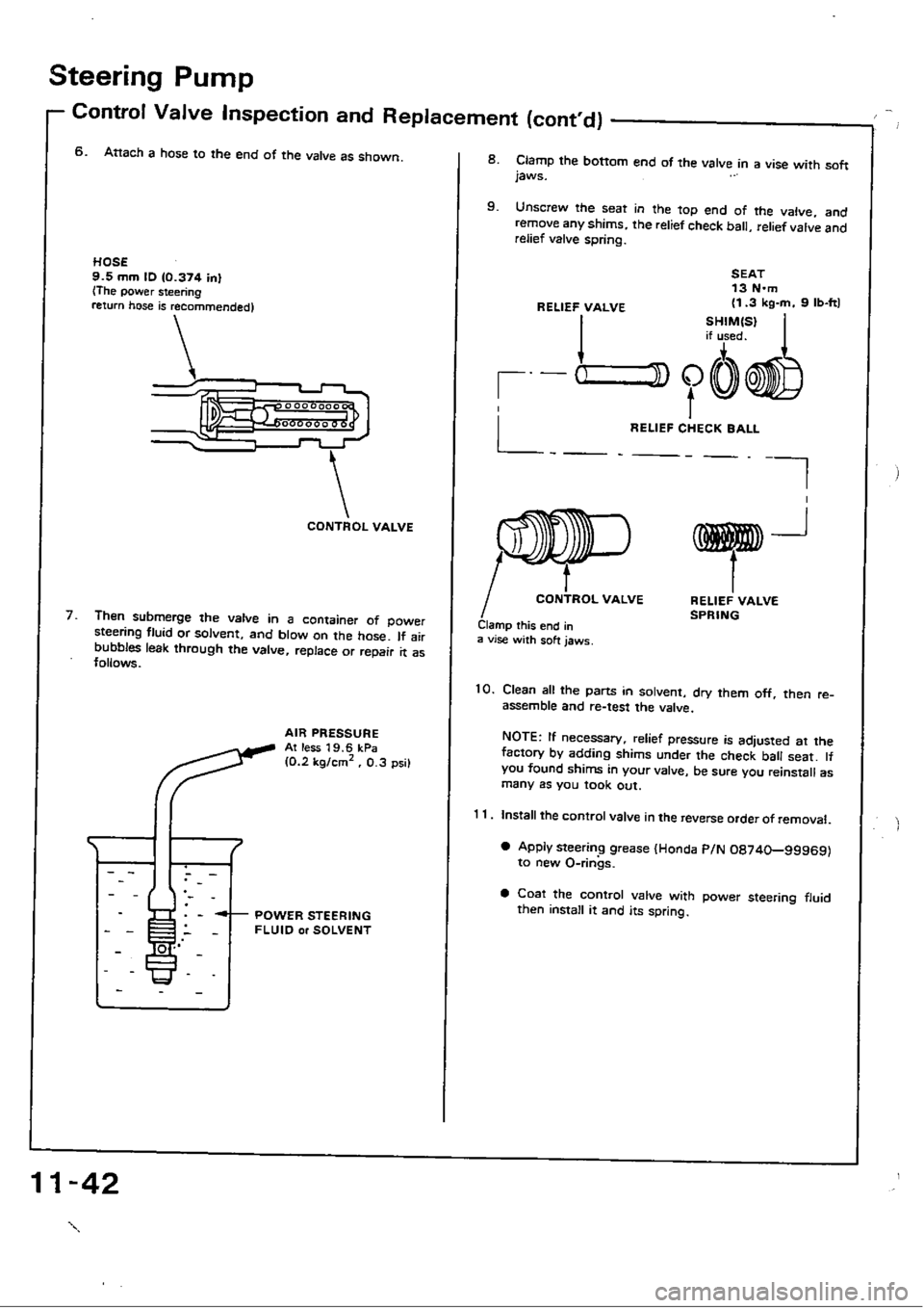 HONDA CIVIC 1989 4.G Workshop Manual 