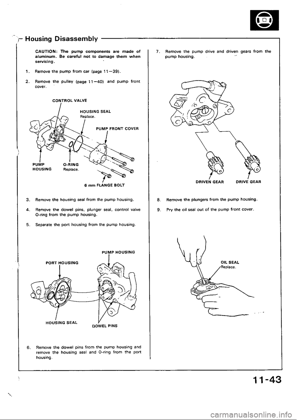 HONDA CIVIC 1989 4.G Workshop Manual 
