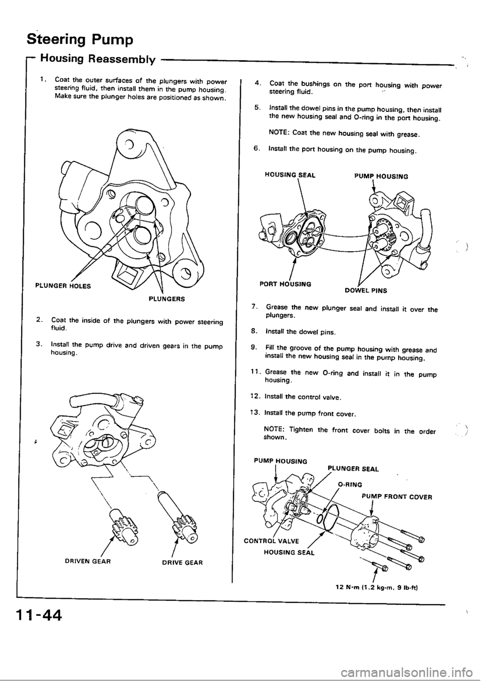 HONDA CIVIC 1989 4.G Workshop Manual 