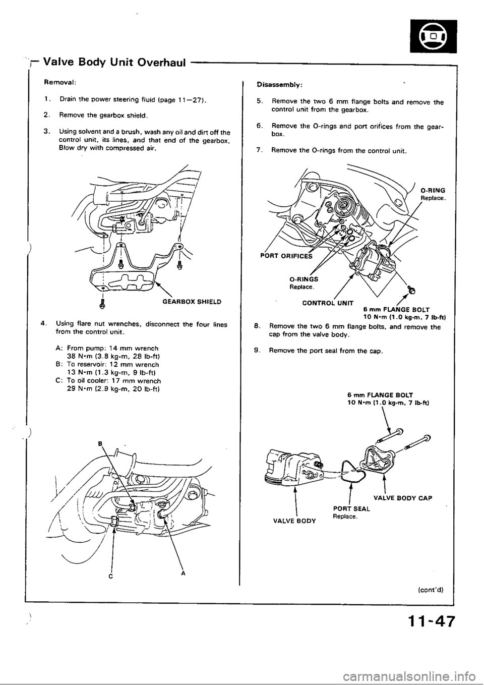 HONDA CIVIC 1989 4.G Workshop Manual 