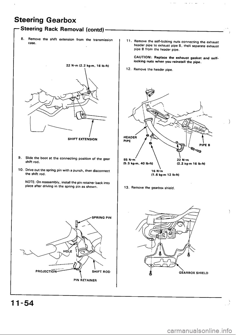 HONDA CIVIC 1990 4.G Workshop Manual 