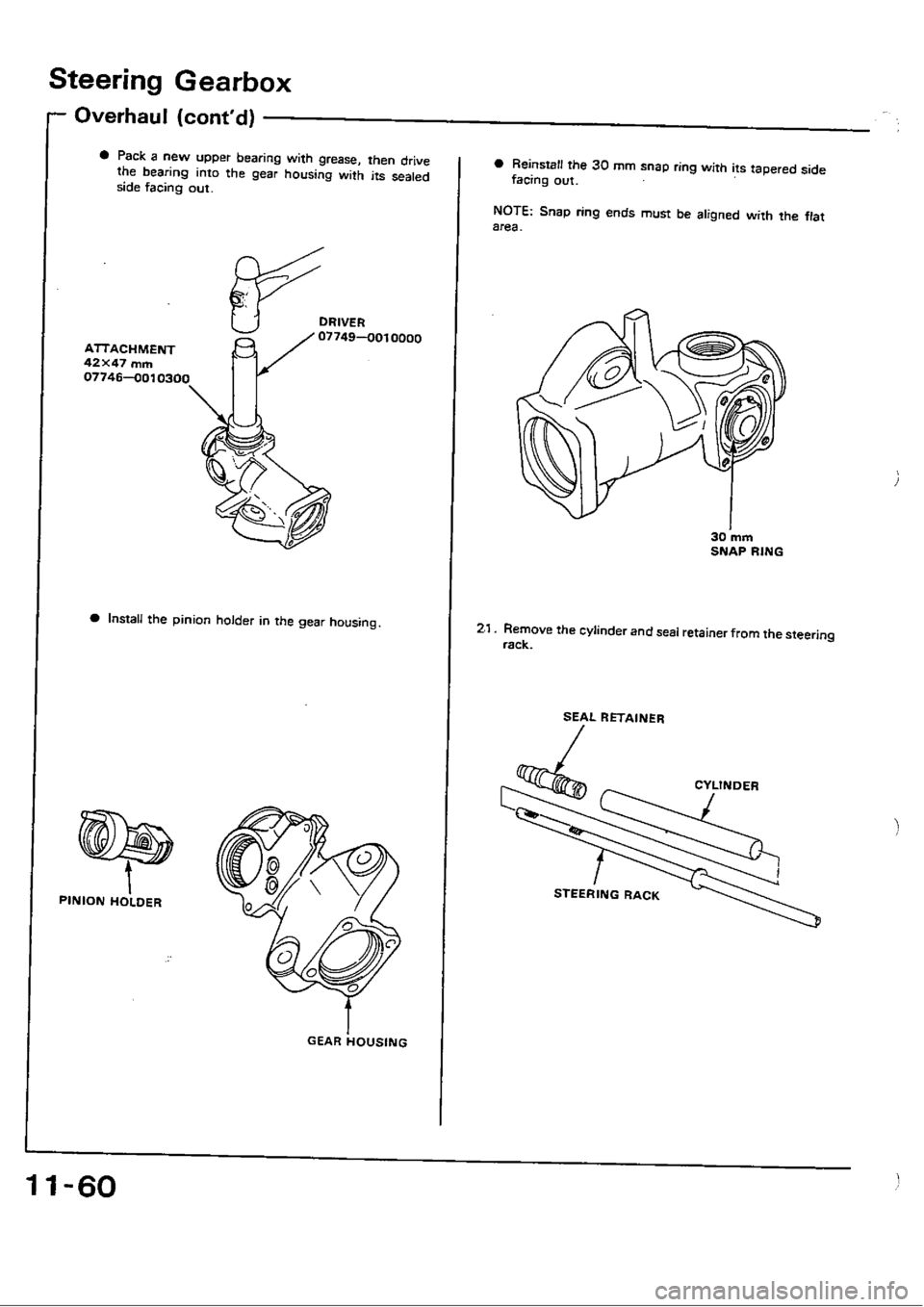HONDA CIVIC 1990 4.G Workshop Manual 